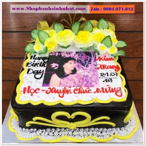 Bánh Sinh Nhật In Hình Ảnh - H242